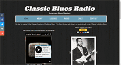 Desktop Screenshot of classicbluesradio.com