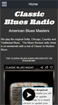 Mobile Screenshot of classicbluesradio.com